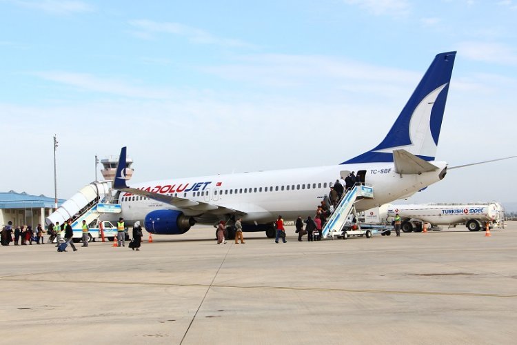 Bursa Yenişehir Mayıs'ta havadan 17 bin yolcu ağırladı