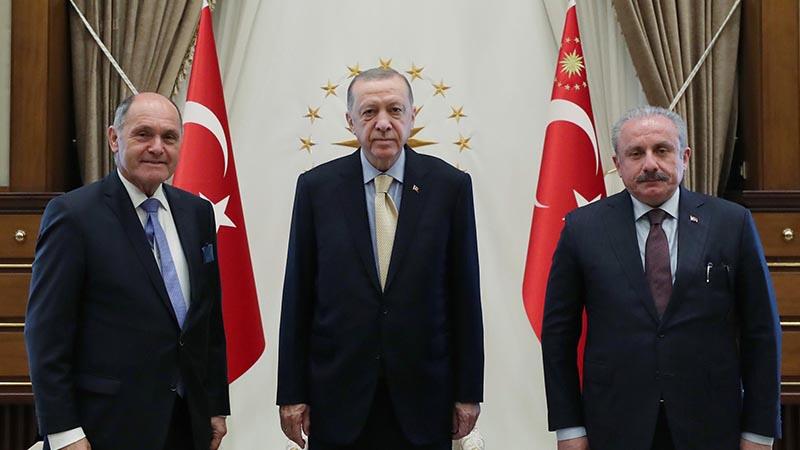 Cumhurbaşkanı Erdoğan, Avusturya Meclis Başkanıyla görüştü
