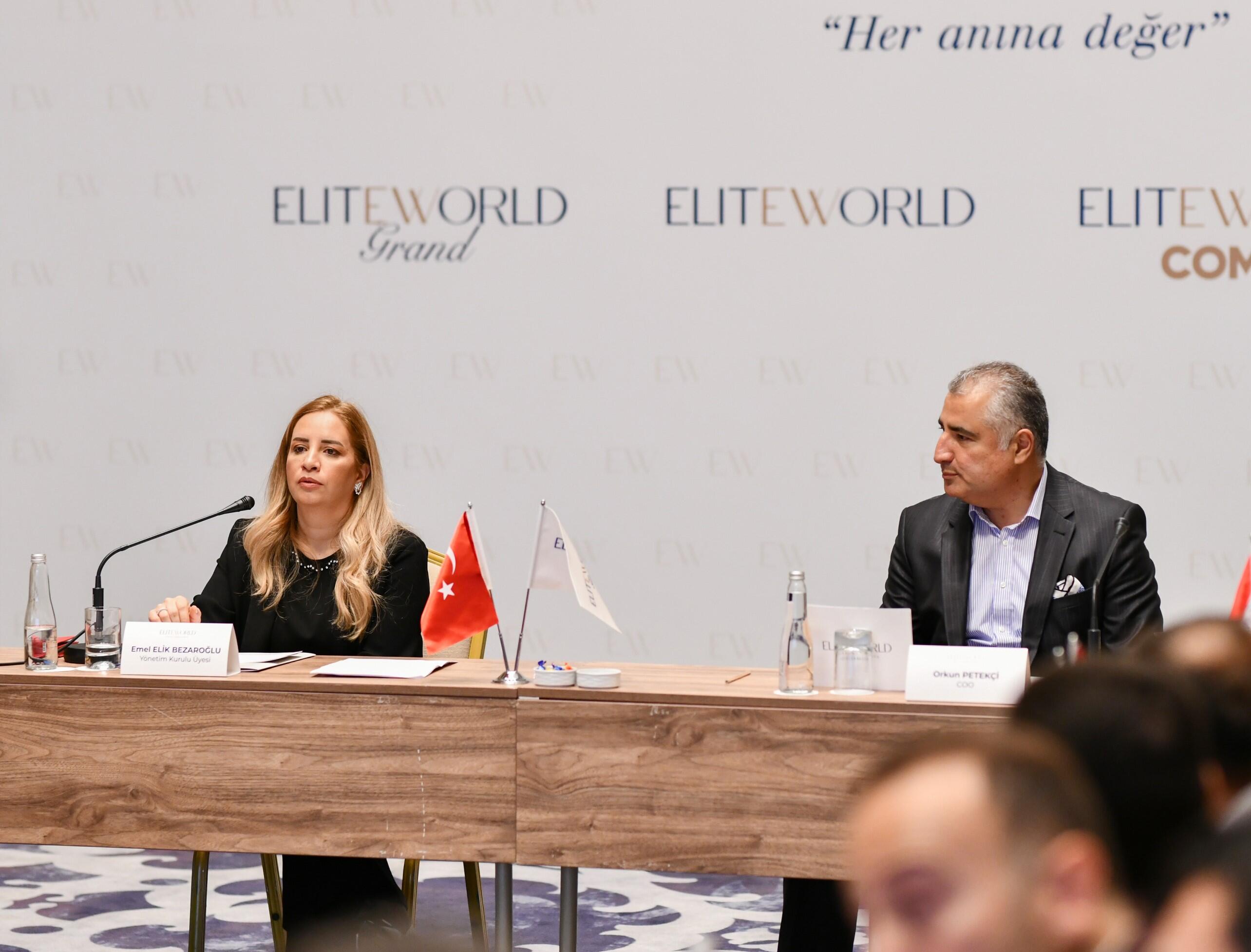 Elite World Hotels & Resorts, 4 yeni markası ile Türk yatırımcılarla bir araya gelmeyi hedefliyor